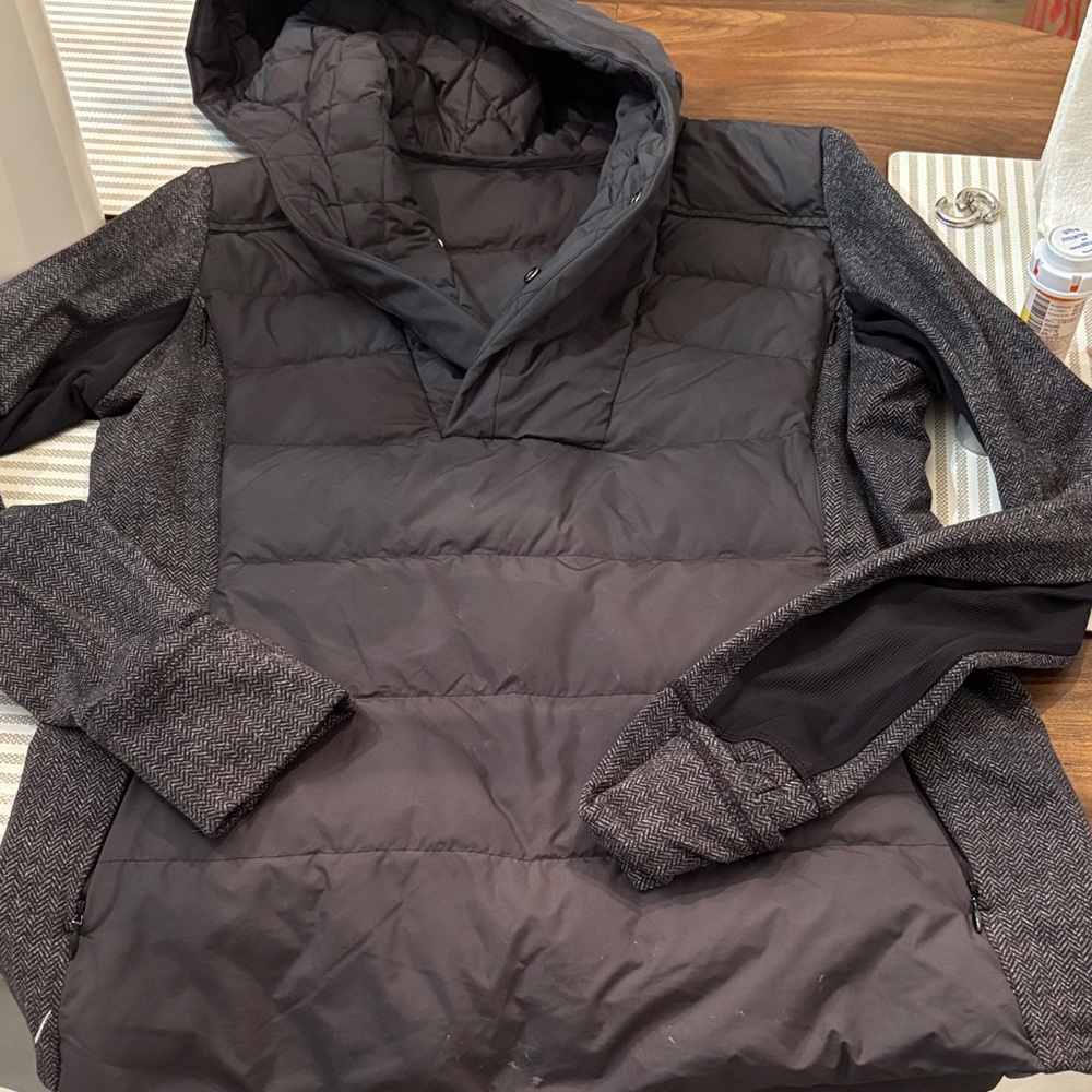 lululemon athletica Black and Gray Women's Sweater